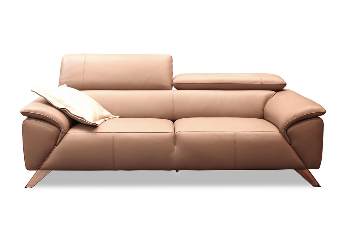 nicoletti tesla leather sofa