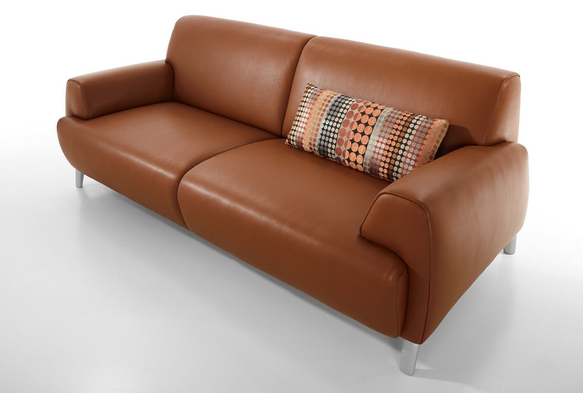 newton leather sofa next